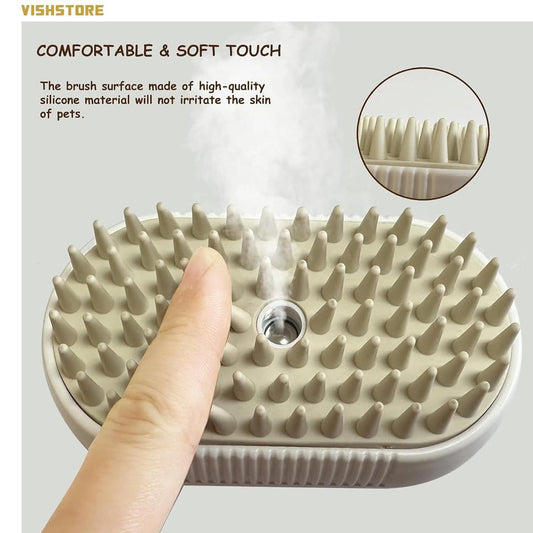 TailNest SteamCare™ Grooming Brush