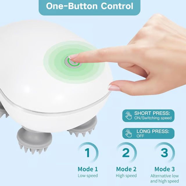 Tailnest Pet Scalp Massager – Perfect for Cats & Dogs