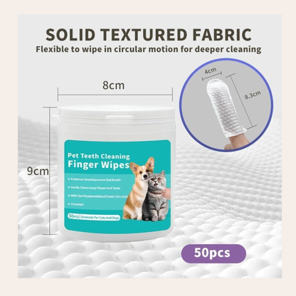 Tailnest™ BrightBite Wipes 🐾