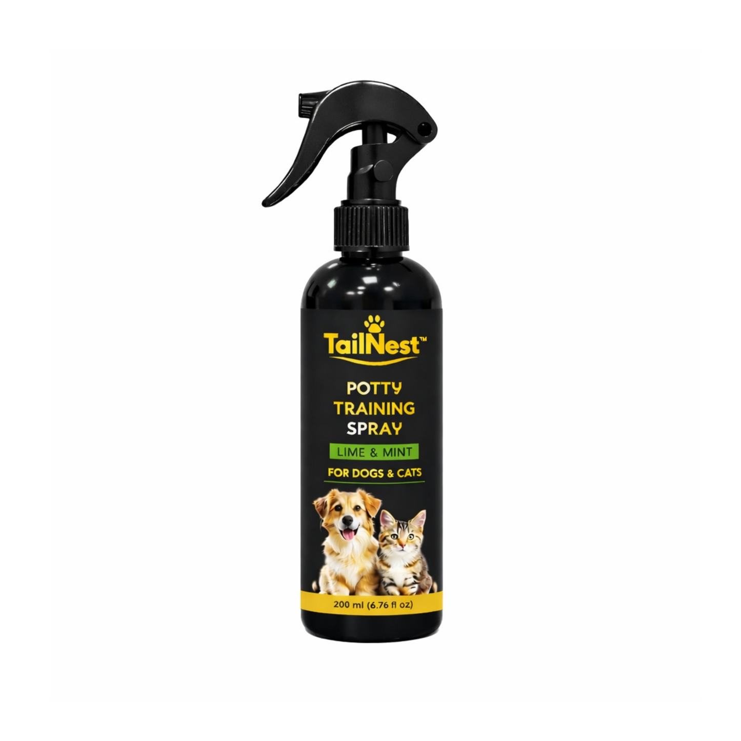 🐾 TailNest™ Potty Training Spray (Lime & Mint)