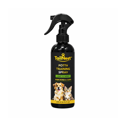 🐾 TailNest™ Potty Training Spray (Lime & Mint)