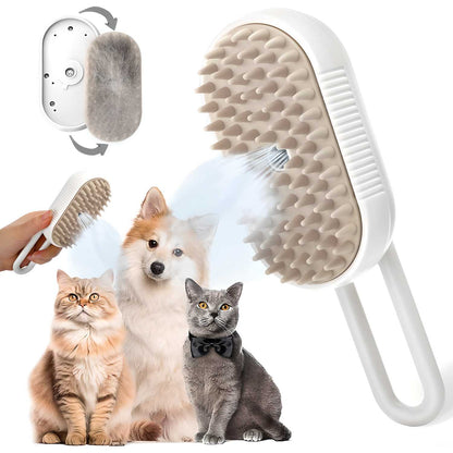 TailNest SteamCare™ Grooming Brush
