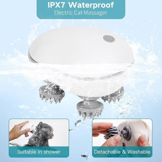 Tailnest Pet Scalp Massager – Perfect for Cats & Dogs