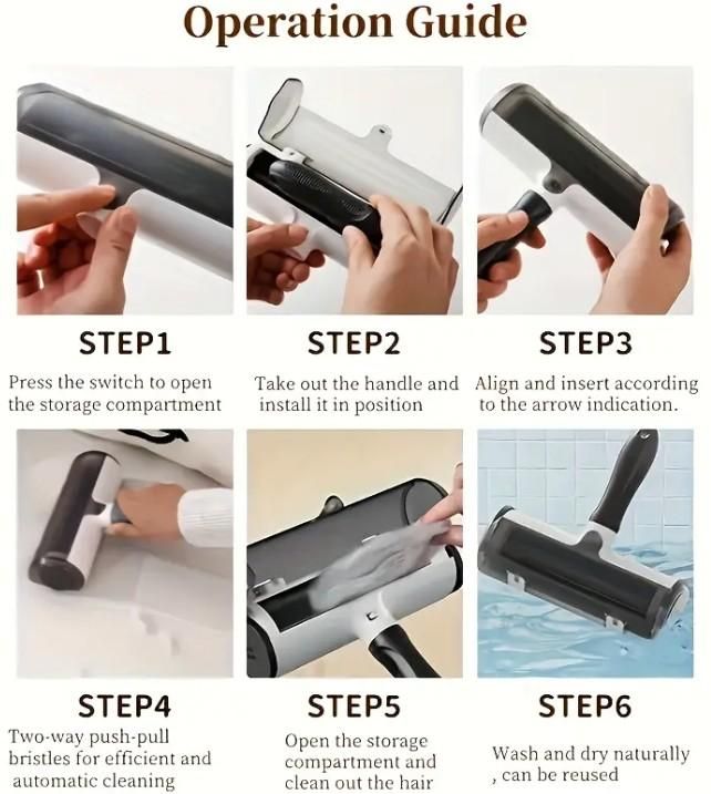 Tailnest™ Pet Hair Remover Roller for Dogs & Cats