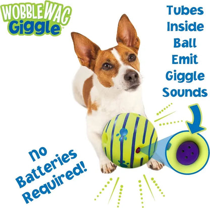TailNest™ Wobble Wag Giggle Ball for Dogs