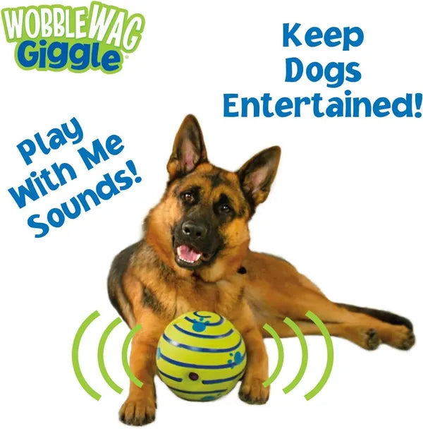 TailNest™ Wobble Wag Giggle Ball for Dogs