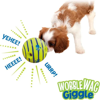 TailNest™ Wobble Wag Giggle Ball for Dogs