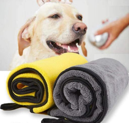 Tailnest™ UltraSoft Pet Drying Towel – Quick Dry, Super Absorbent