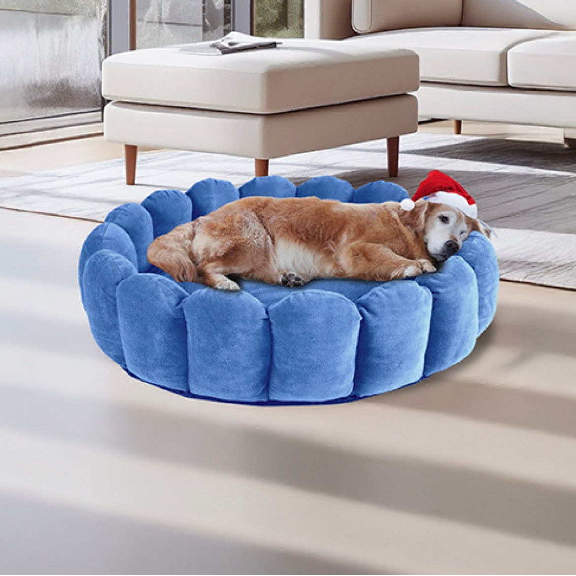 Tailnest™ Soft & Cozy Round Pet Bed – Ultimate Comfort for Your Pet