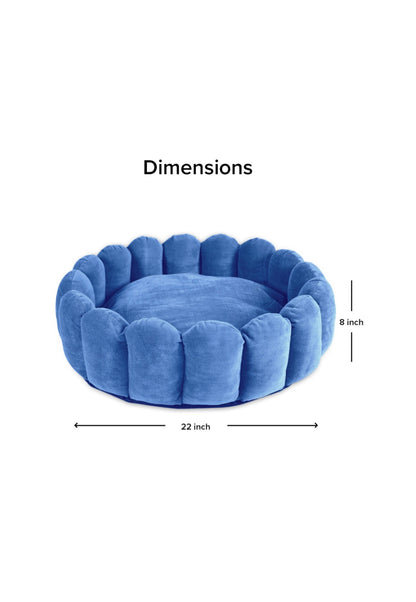 Tailnest™ Soft & Cozy Round Pet Bed – Ultimate Comfort for Your Pet