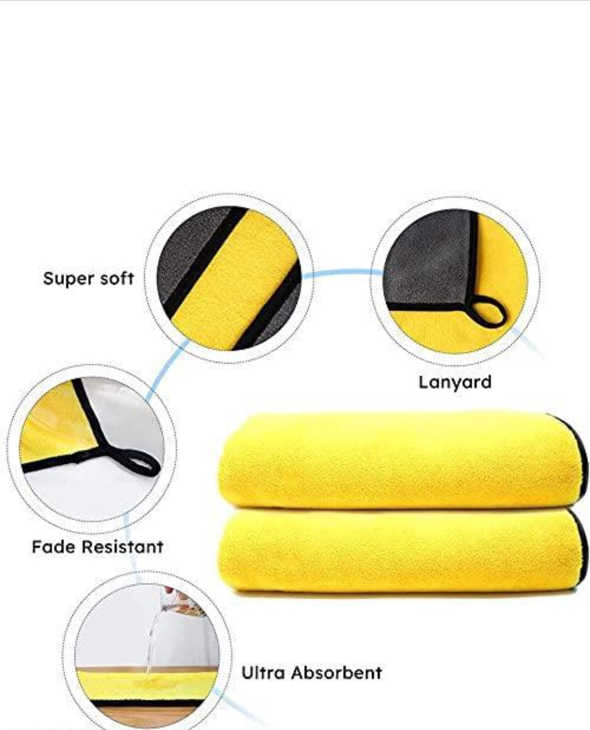 Tailnest™ UltraSoft Pet Drying Towel – Quick Dry, Super Absorbent