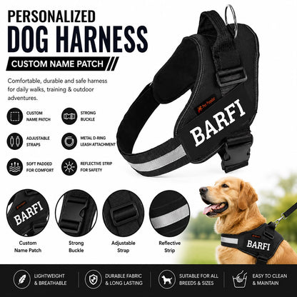TaiLNest Premium Adjustable Dog Harness