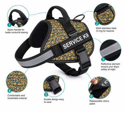 TaiLNest Premium Adjustable Dog Harness
