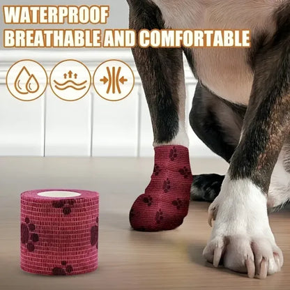 Tailnest™ PawShield Wrap – Soft Joint Care & Dirt Protection (Pack of 2)