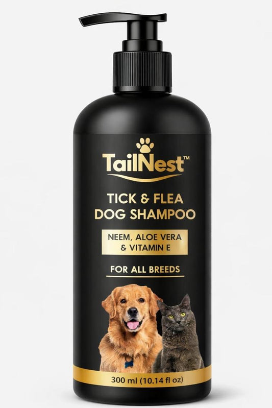 TailNest Herbal Neem & Aloe Pet Shampoo